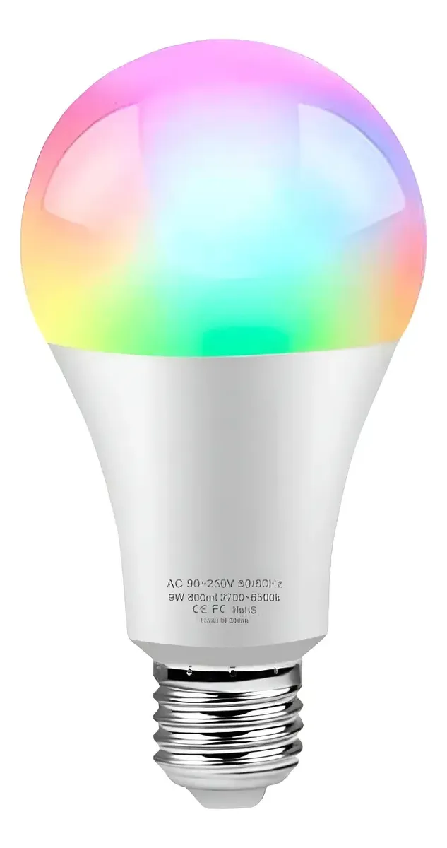 FOCO TUYA SMART RBG / 9W / LUZ LED RBG / WIFI